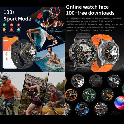 Smartwatch With Heart Rate And Blood Oxygen Monitor