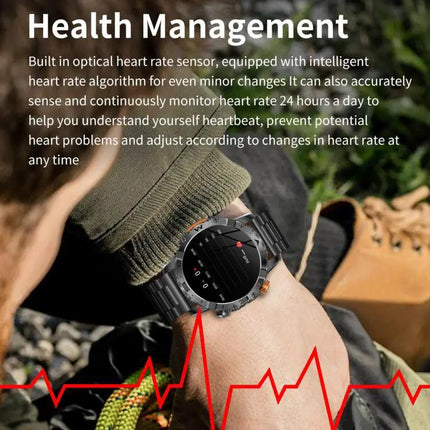 Smartwatch With Heart Rate And Blood Oxygen Monitor