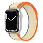 For Apple Watch 42mm / 41mm / 40mm / 38mm / Orange Beige