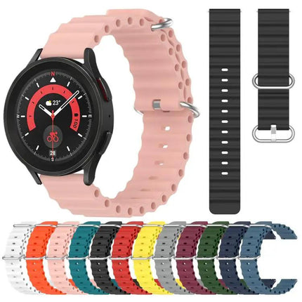 Silicone Watch Band xDfind Ocean Solid Color 20mm/22mm