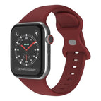 For Apple Watch 46mm / 49mm / 45mm / 44mm / Wine Red