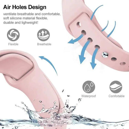 XDfind Silicone Watch Band 20mm 22mm Adjustable Strap