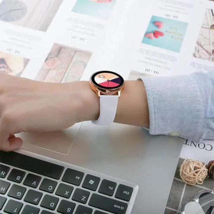 XDfind Silicone Watch Band 20mm 22mm Adjustable Strap