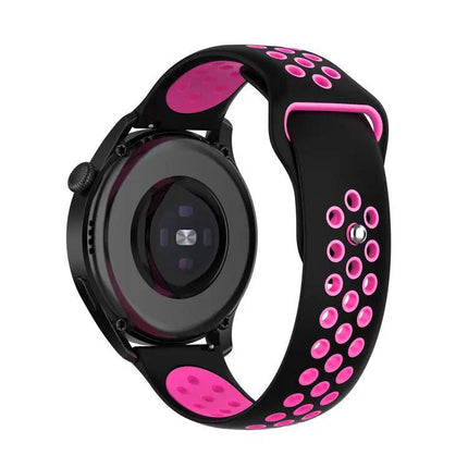 Xdfind Two Color Silicone Watch Band Adjustable 20mm 22mm