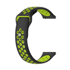 20mm / Black Lime Green