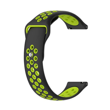 Xdfind Two Color Silicone Watch Band Adjustable 20mm 22mm