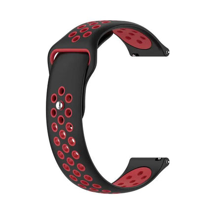 Xdfind Two Color Silicone Watch Band Adjustable 20mm 22mm