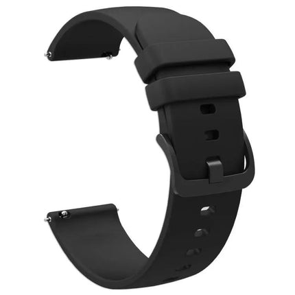 XDfind Silicone Watch Band 20mm, 22mm Flat Pure Color