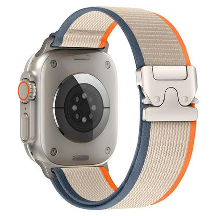 Xdfind Apple Watch Nylon Band Titanium Buckle 40-49mm