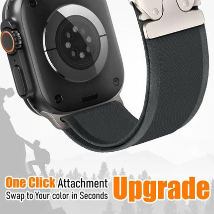 Xdfind Apple Watch Nylon Band Titanium Buckle 40-49mm