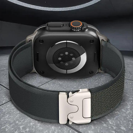 Xdfind Apple Watch Nylon Band Titanium Buckle 40-49mm