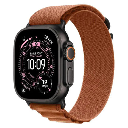 Adjustable Nylon Loop Watch Band For Apple Watch 38–49mm