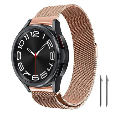 Milanese Stainless Steel Watch Band Adjustable 18mm