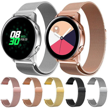 Milanese Stainless Steel Watch Band Adjustable 18mm