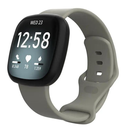 Fitbit Versa 4/Versa 3/Sense 2/Sense Silicone Watch Band S