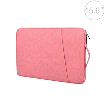 Waterproof Felt Protective Carrying Case for 15.6 Inch Laptops pink felt sleeve with zipper handle, water-resistant polyester protection for commuting