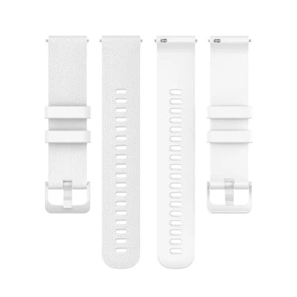 22mm Silicone Watch Band Xdfind Plaid Solid Color Forerunner
