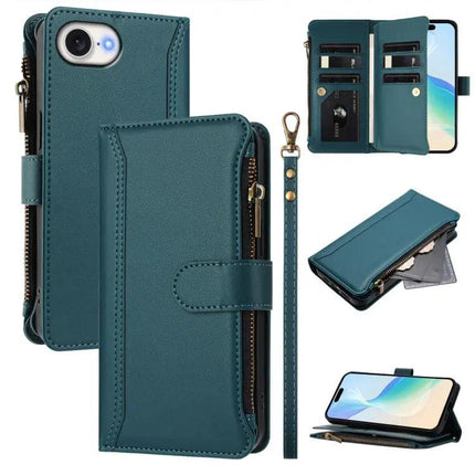 Leather Phone Case With Card Wallet For Daily Organization