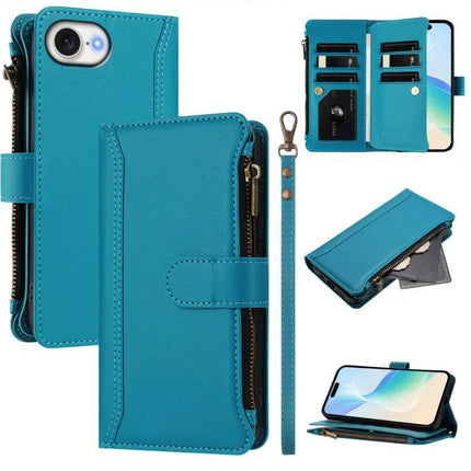 Leather Phone Case With Card Wallet For Daily Organization