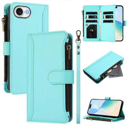 Leather Phone Case With Card Wallet For Daily Organization