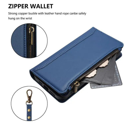 Leather Phone Case With Card Wallet For Daily Organization