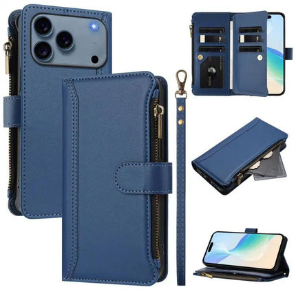 Leather Phone Case With Card Wallet For Daily Organization