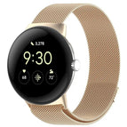 For Google Pixel Watch 4 / 3 / 2 / 1 41mm / Champagne Gold
