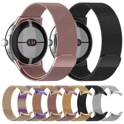Milanese Magnetic Steel Band For Pixel Watch 41/45mm