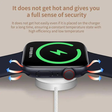 Magnetic Wireless Charger For Apple Watch Aluminum Alloy | Syndmart
