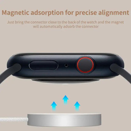 Magnetic Wireless Charger For Apple Watch Aluminum Alloy | Syndmart