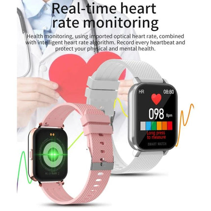 Smart Watch for Everyday Health and Activity Tracking - heart rate monitoring smartwatch showing 098 bpm, activity alerts, Bluetooth phone notifications