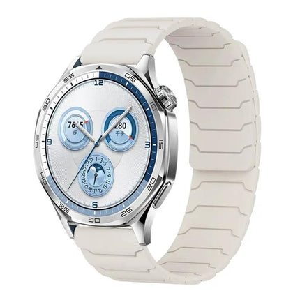Xdfind Magnetic Silicone Watch Band For Huawei GT5 GT4 22mm