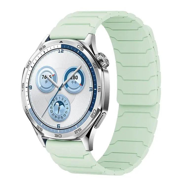 Xdfind Magnetic Silicone Watch Band For Huawei GT5 GT4 22mm