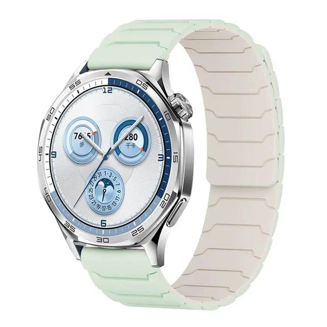 Xdfind Magnetic Silicone Watch Band For Huawei GT5 GT4 22mm