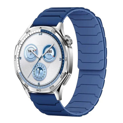 Xdfind Magnetic Silicone Watch Band For Huawei GT5 GT4 22mm