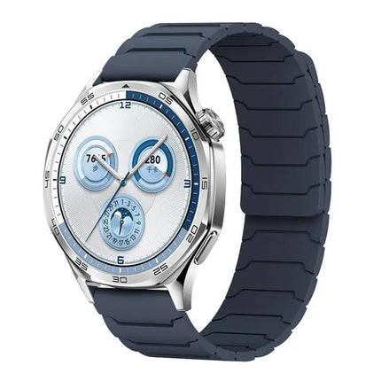 Xdfind Magnetic Silicone Watch Band For Huawei GT5 GT4 22mm