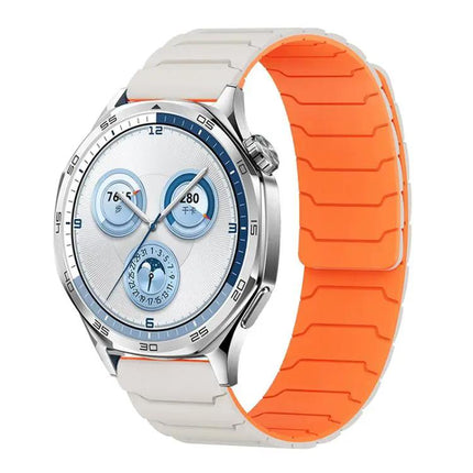 Xdfind Magnetic Silicone Watch Band For Huawei GT5 GT4 22mm