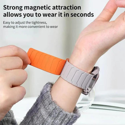 Xdfind Magnetic Silicone Watch Band For Huawei GT5 GT4 22mm