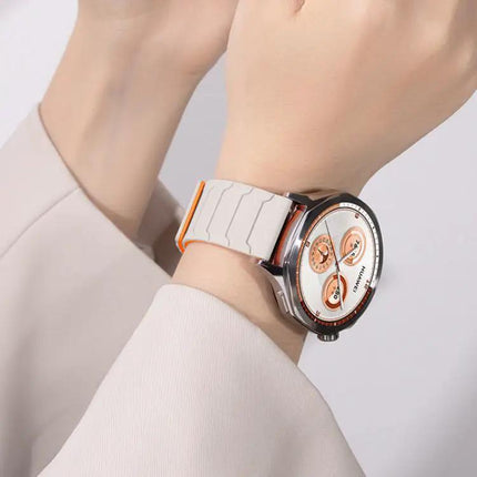 Xdfind Magnetic Silicone Watch Band For Huawei GT5 GT4 22mm