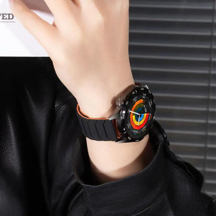 Xdfind Magnetic Silicone Watch Band For Huawei GT5 GT4 22mm