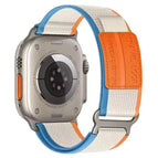 For Apple Watch 46mm / 49mm / 45mm / 44mm / Orange Beige