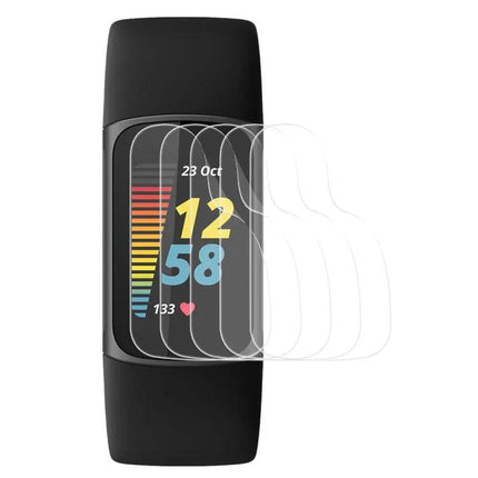 5-Pack xDfind Hydrogel Full-Cover Screen Protector Fitbit