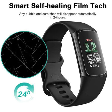 5-Pack xDfind Hydrogel Full-Cover Screen Protector Fitbit