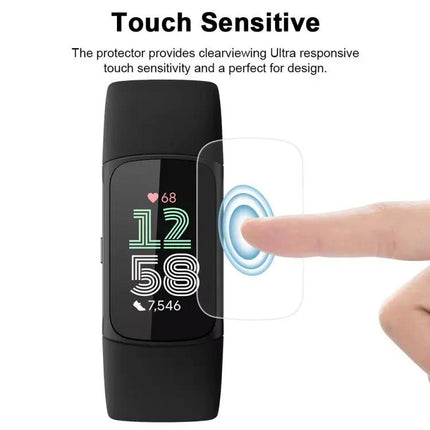 5-Pack xDfind Hydrogel Full-Cover Screen Protector Fitbit