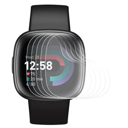 5-Pack xDfind Hydrogel Full-Cover Screen Protector Fitbit
