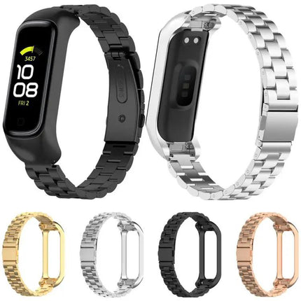Xdfind Metal Watch Band For Samsung Galaxy Fit2 Steel