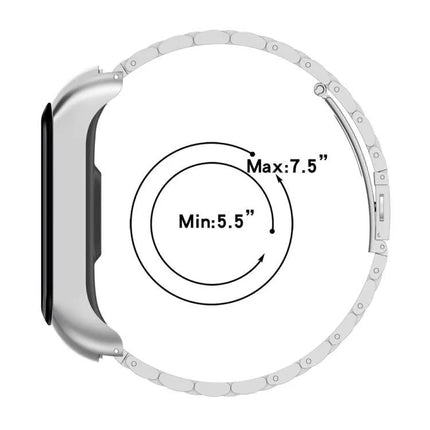 Xdfind Metal Watch Band For Samsung Galaxy Fit2 Steel