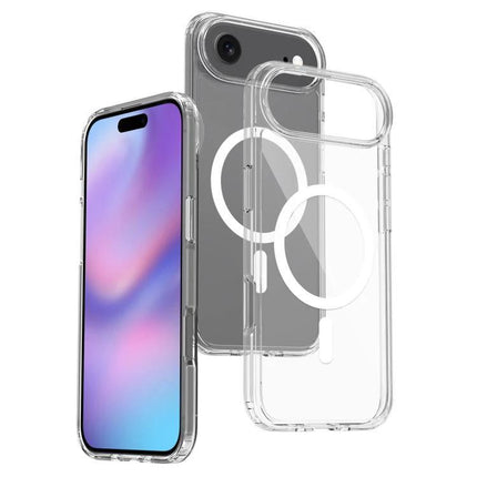 iPhone Case Slim Everyday Protection clear MagSafe-compatible TPU PC slim profile for daily scratch and dirt resistance