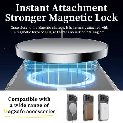 iPhone Case Slim Everyday Protection with MagSafe-compatible instant magnetic attachment for commuting and desk use