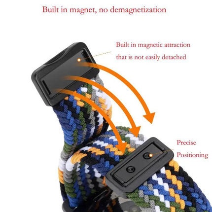 xDfind Nylon Magnetic Buckle Watch Band For Apple 38-49mm